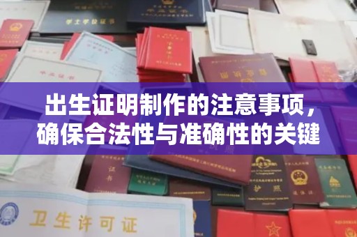 黔西南出生证明制作的注意事项，确保合法性与准确性的关键步骤