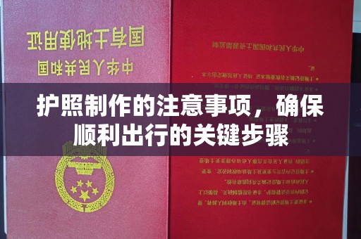 黔西南护照制作的注意事项，确保顺利出行的关键步骤